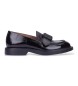 Wonders Mocassins en Cuir Lack noir