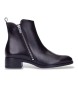 Wonders Bonjour 10 Lederstiefeletten schwarz