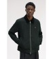 Fred Perry Dark green cotton Caban jacket