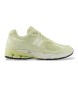 New Balance Baskets en cuir 2002R jaune citron vert