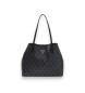 Guess Bolso tote 2 en 1 Victtoria gris oscuro
