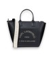 Karl Lagerfeld Small Daily tote bag with black pocket