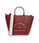 Karl Lagerfeld Small Daily tote bag with maroon pocket