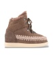 Mou Stivaletti in pelle New Inner Wedge taupe