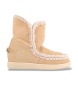 Mou Beige suede ankle boots New Inner Wedge