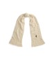 Polo Ralph Lauren Sciarpa a trecce con Polo Bear beige