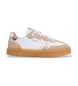 Pepe Jeans Maya Contour Ledersneaker beige