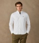 Hackett London Camicia Heritage Ess Solid Oxford Bianca