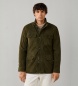 Hackett London Giacca di Camoscio 4 Tasche verde