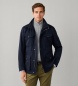 Hackett London Velospeed marine windbreaker