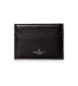 Hackett London Kartenetui aus Leder Luxe Cardholder braun