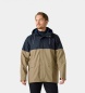 Helly Hansen Beige Moss Block-frakke