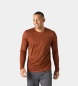 Helly Hansen HH Tech 2.0 orange long-sleeve technical t-shirt