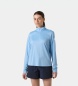 Helly Hansen HH Tech technisch shirt met halve rits blauw