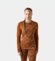 Helly Hansen Termo majica Lifa Merino Midweight Graphic rjava