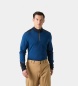 Helly Hansen Lifa Merino Midweight half-zip thermal shirt blue
