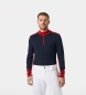 Helly Hansen Lifa Merino Midweight Half Zip Thermal Shirt navy blue