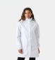 Helly Hansen Giacca impermeabile lunga Aden bianca