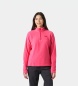 Helly Hansen Roza flisasti pulover z delno zadrgo Daybreaker