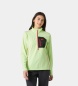 Helly Hansen Versalite fleece med halv lynlås grøn
