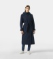 Helly Hansen Gabardina larga Avenue azul marino