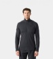 Helly Hansen Pulover HP s kratko zadrgo, ebenovina