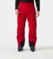 Helly Hansen Pantaloni da sci Alpha rossi