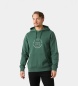 Helly Hansen Sweat à capuche Core Graphic vert