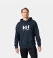 Helly Hansen Sweat à capuche HH Logo bleu marine