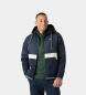 Helly Hansen Sweat à capuche zippé Koster Hybrid bleu marine