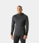 Helly Hansen Maglia termica con cappuccio Lifa Merino Midweight grigia