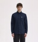 Fred Perry Camisa Oxford azul-marinho