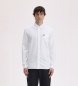 Fred Perry Camisa Oxford branca