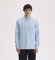 Fred Perry Camisa Oxford azul claro