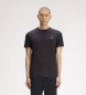 Fred Perry Camiseta Ringer gris