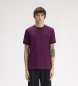 Fred Perry Camiseta Twin Tipped lila