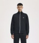 Fred Perry Taped sweatjakke sort