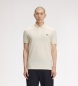 Fred Perry Slät piképolo i beige