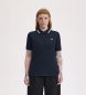 Fred Perry Polo Twin Tipped azul-marinho