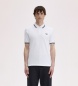 Fred Perry Polo Twin Tipped branco