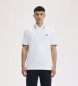 Fred Perry Polo Twin Tipped England branco