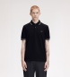 Fred Perry Polo Twin Tipped preto