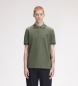 Fred Perry Polo Twin Tipped verde laurel
