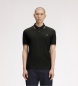 Fred Perry Polo Twin Tipped verde-noite