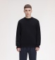 Fred Perry Sweat-shirt à col rond bleu marine