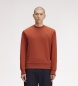 Fred Perry Sweat-shirt à col rond orange