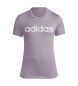 adidas Loungewear Essentials T-shirt slim à logo violet