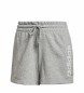Shorts Essentials Slim Logo gris
