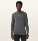 ALL SAINTS Grå Merino Mode sweater