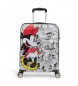 American Tourister Wavebreaker Disney resväska med hård stuga vit